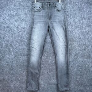 Mother Jeans Womens 24 High Waisted Looker Supermoon Grey USA Slim Skinny
